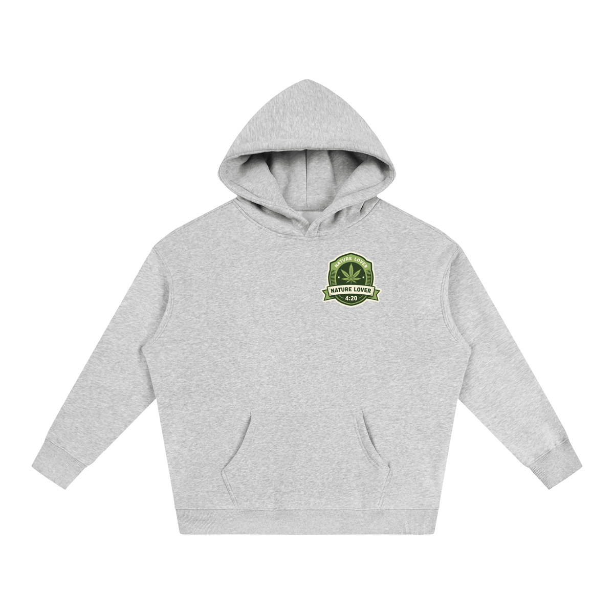 "Nature lover" Oversize Fleeced Hoodie