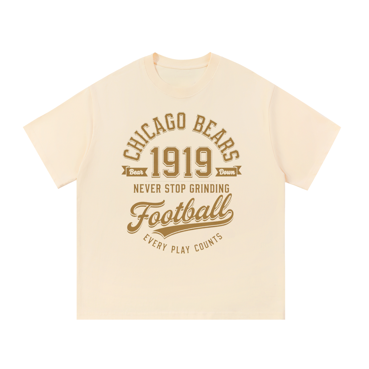 "Chicago Bears Football" Essential Cotton T-Shirt