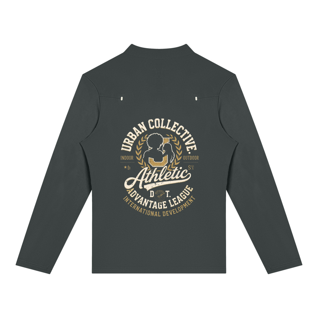 "Urban Collective Athletics" Men's Quarter-Zip Training T-Shirt