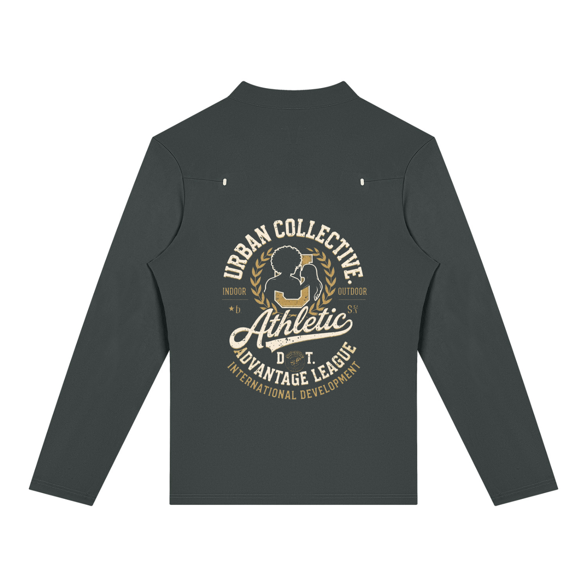 "Urban Collective Athletics" Men's Quarter-Zip Training T-Shirt