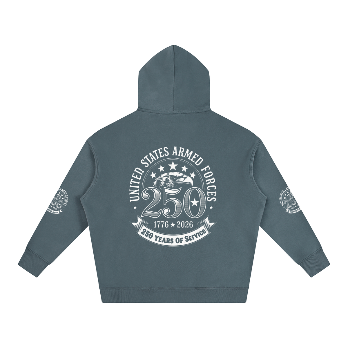 "American Survivors" Oversize Fleeced Hoodie