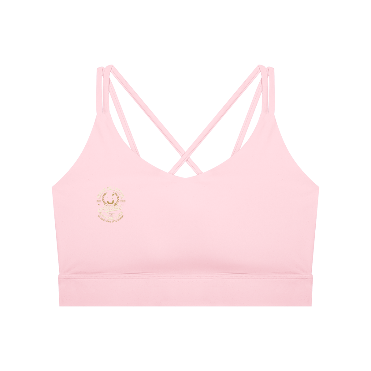 "Urban Culture Athletics" Women's Lycra Cropped Yoga Sport Bra