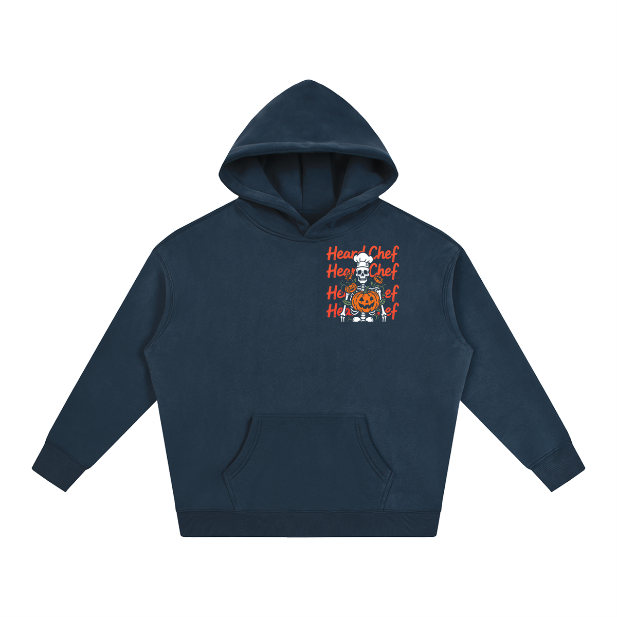 "Halloween Chef" Oversize Fleeced Hoodie