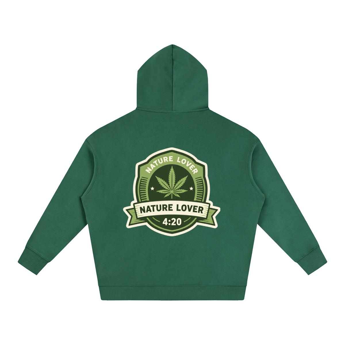 "Nature lover" Oversize Fleeced Hoodie