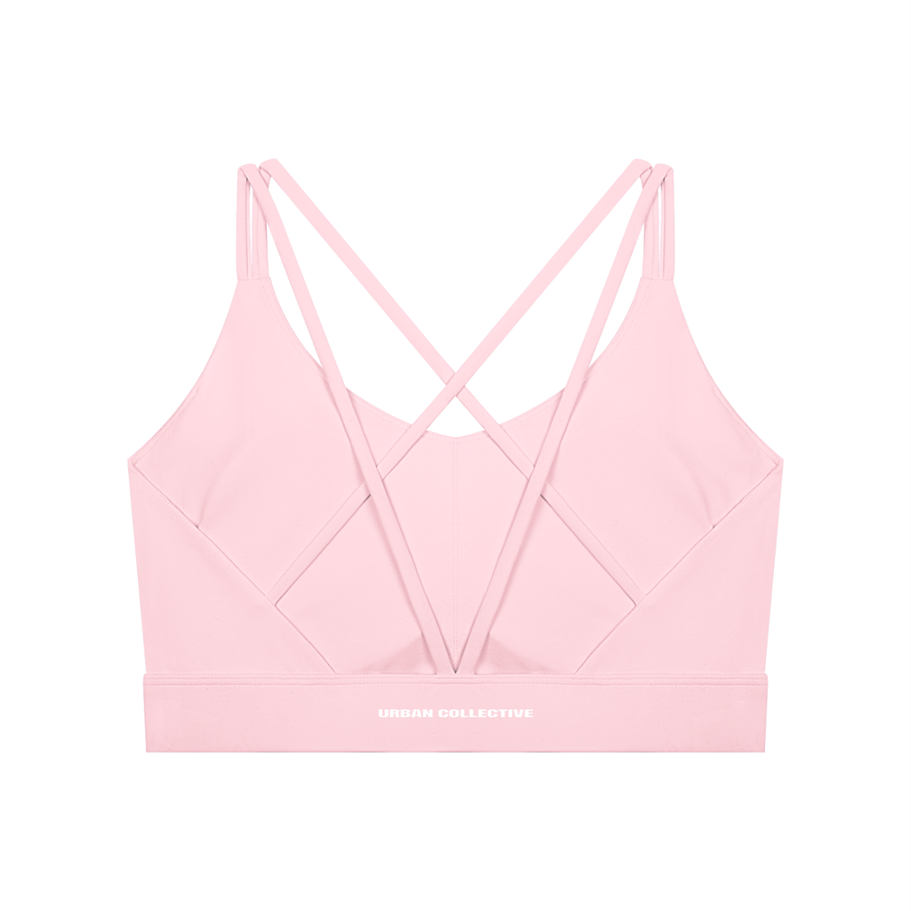 "Urban Culture Athletics" Women's Lycra Cropped Yoga Sport Bra