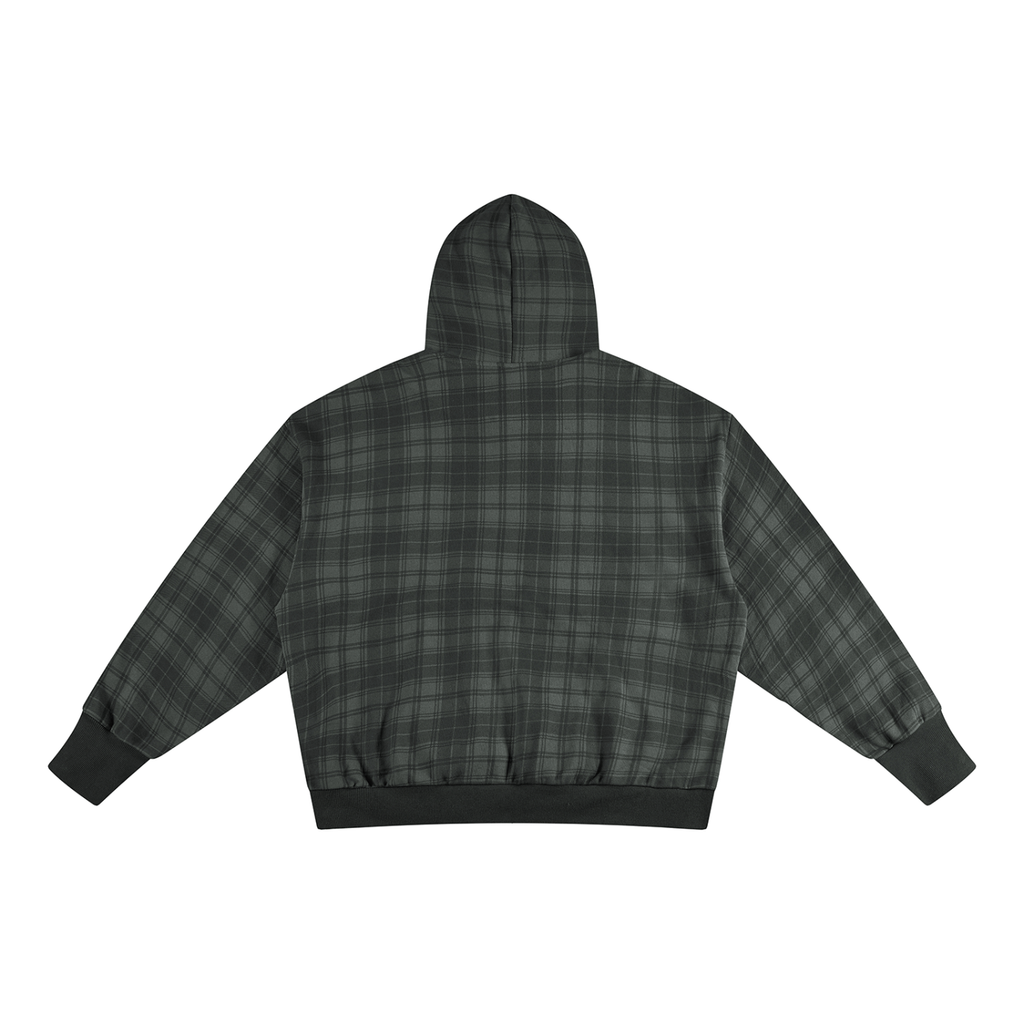 "250yrs of Service" Unisex Plaid Color Block Hoodie