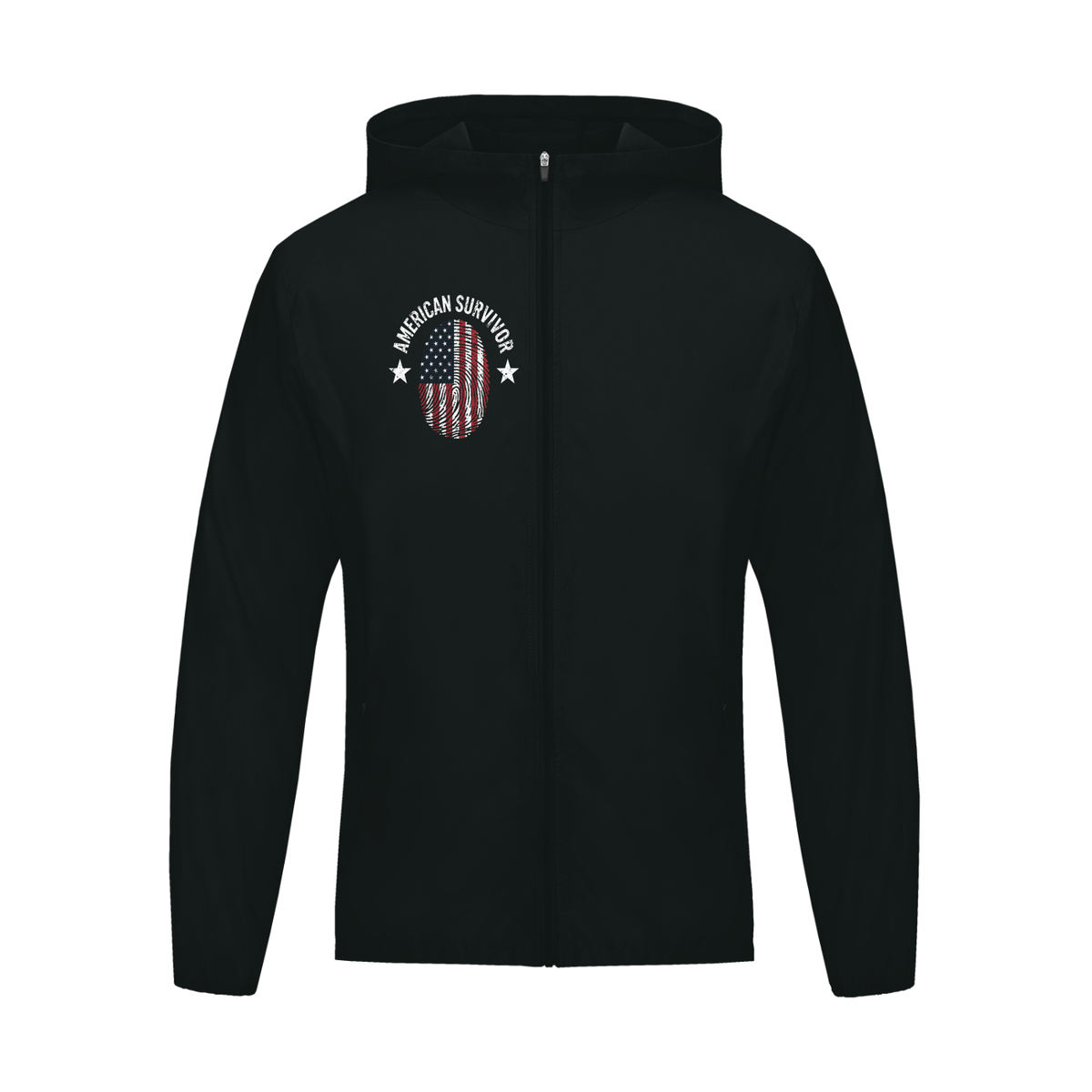 "American Survivor" Soft Hooded Sports Jacket