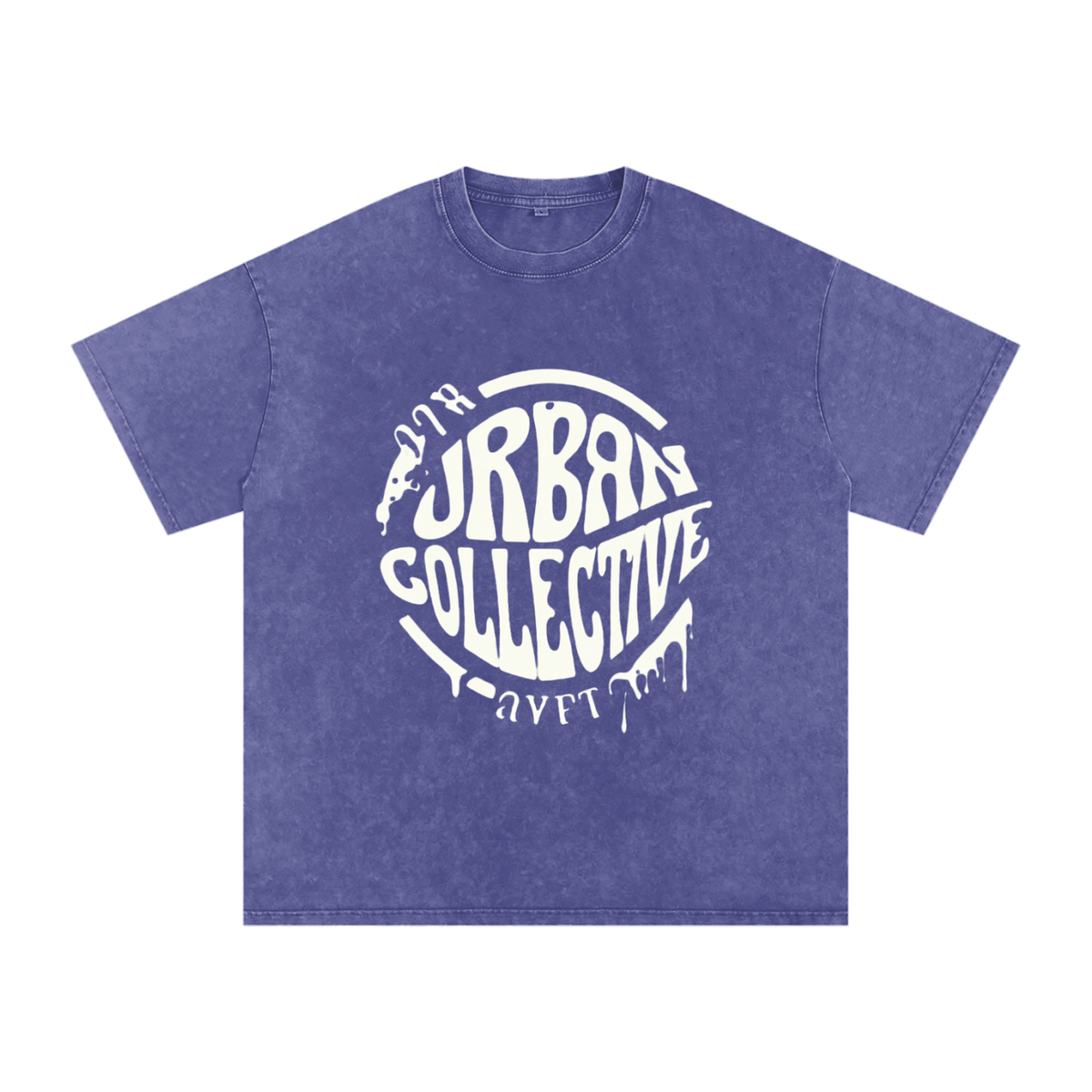 "Urban Collective" Snow Washed Oversized Cotton T-Shirt