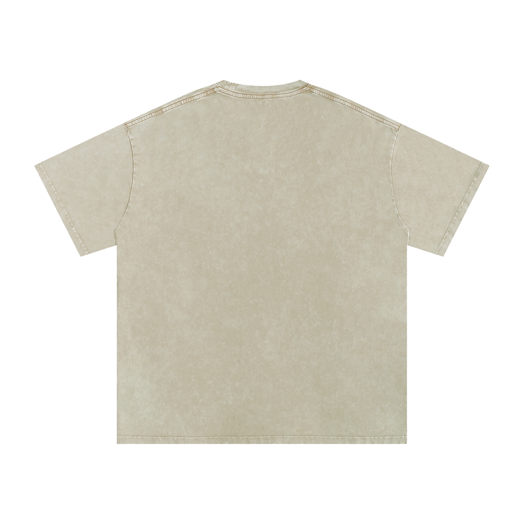 "Urban Collective" Snow Washed Oversized Cotton T-Shirt