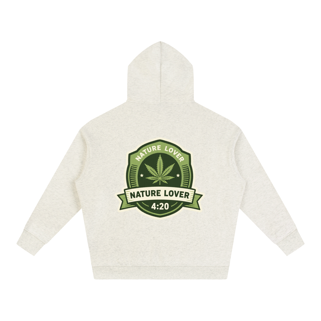 "Nature lover" Oversize Fleeced Hoodie