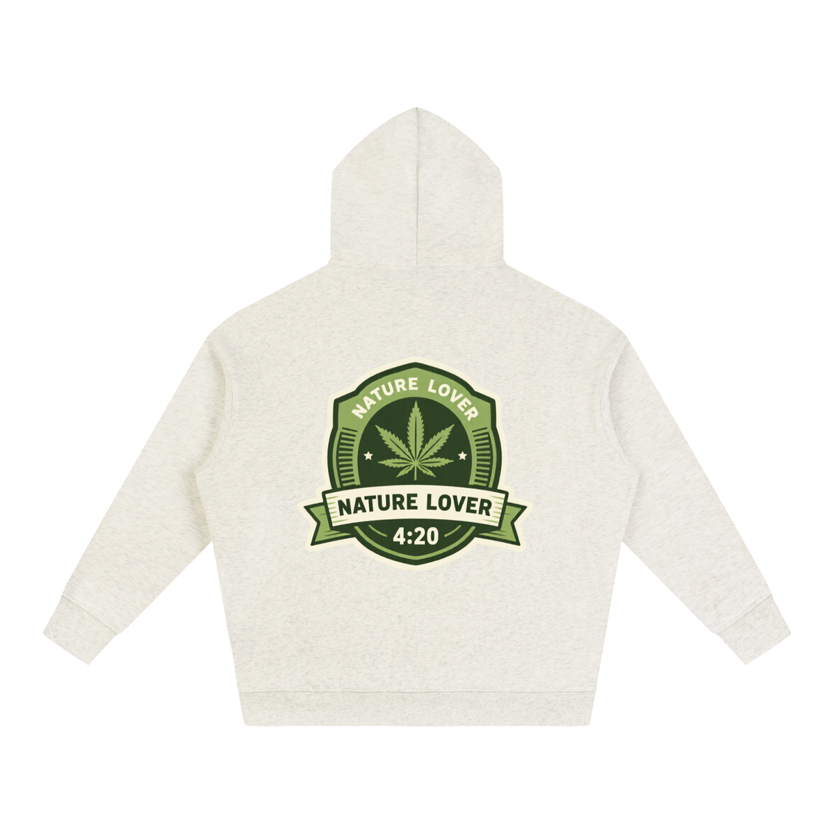 "Nature lover" Oversize Fleeced Hoodie