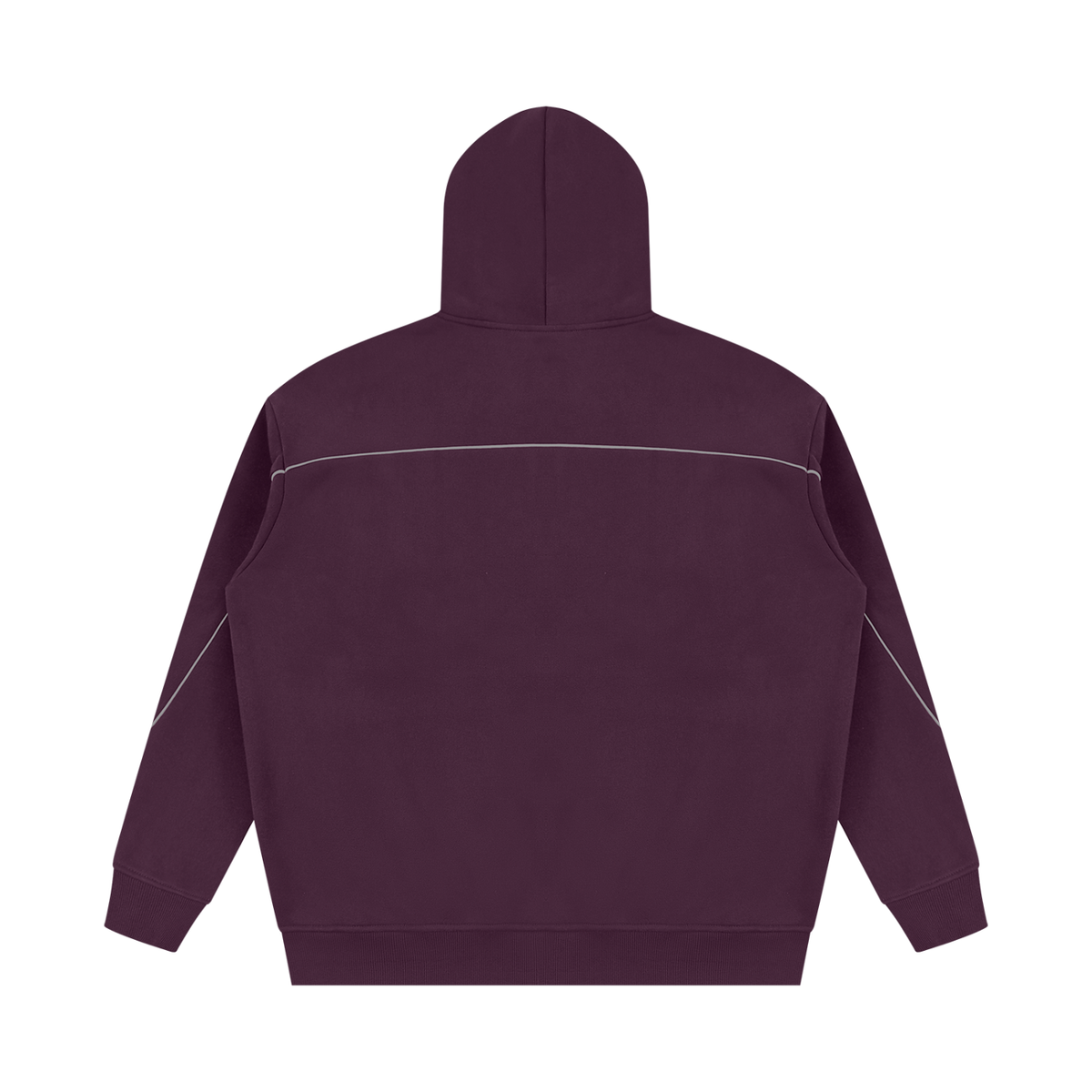 "250yrs of Service" Unisex Oversized Piping Fleece Hoodie