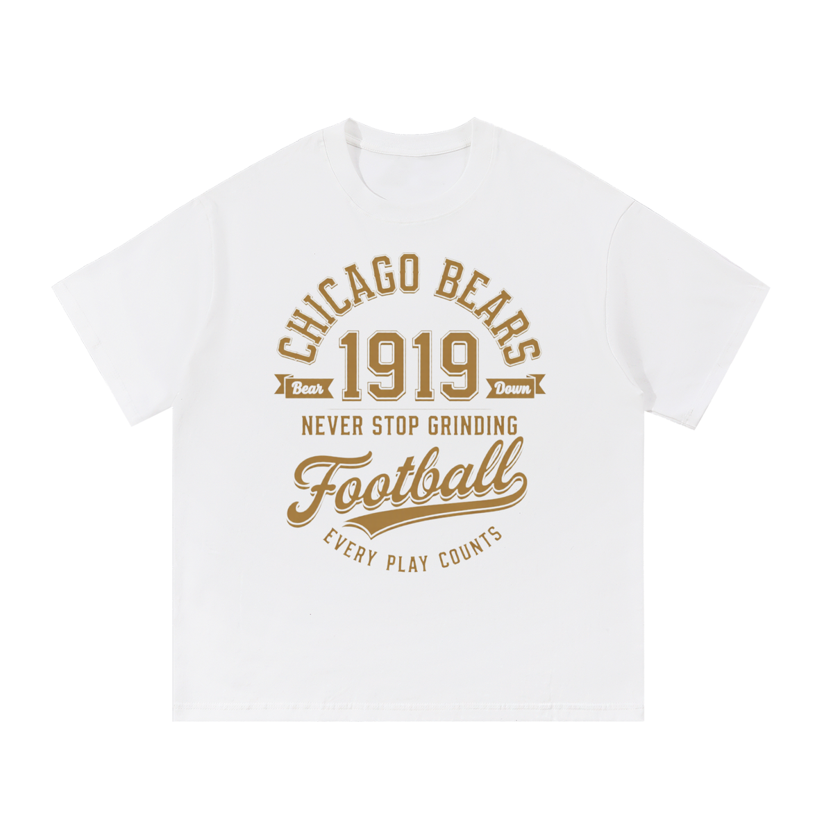 "Chicago Bears Football" Essential Cotton T-Shirt