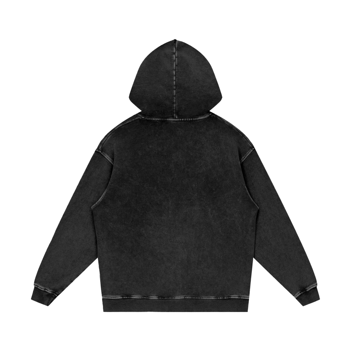 "Urban collective" Snow Washed Loose Cotton Hoodie