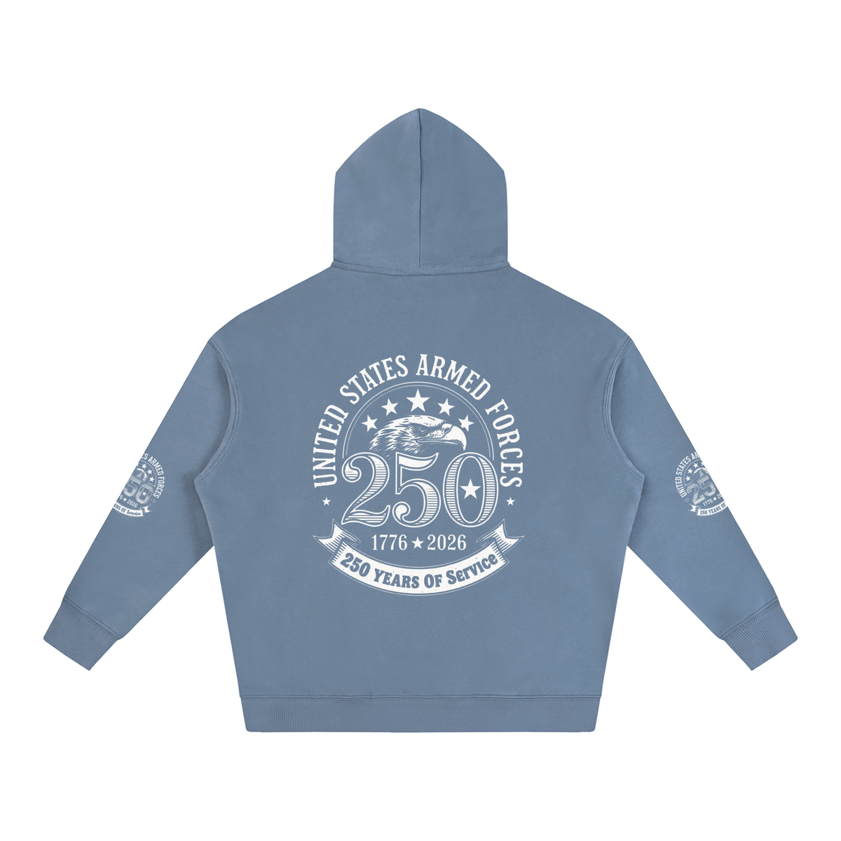 "American Survivors" Oversize Fleeced Hoodie