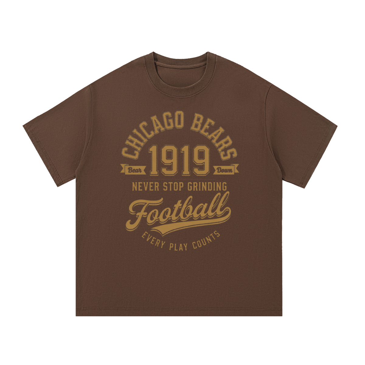 "Chicago Bears Football" Essential Cotton T-Shirt