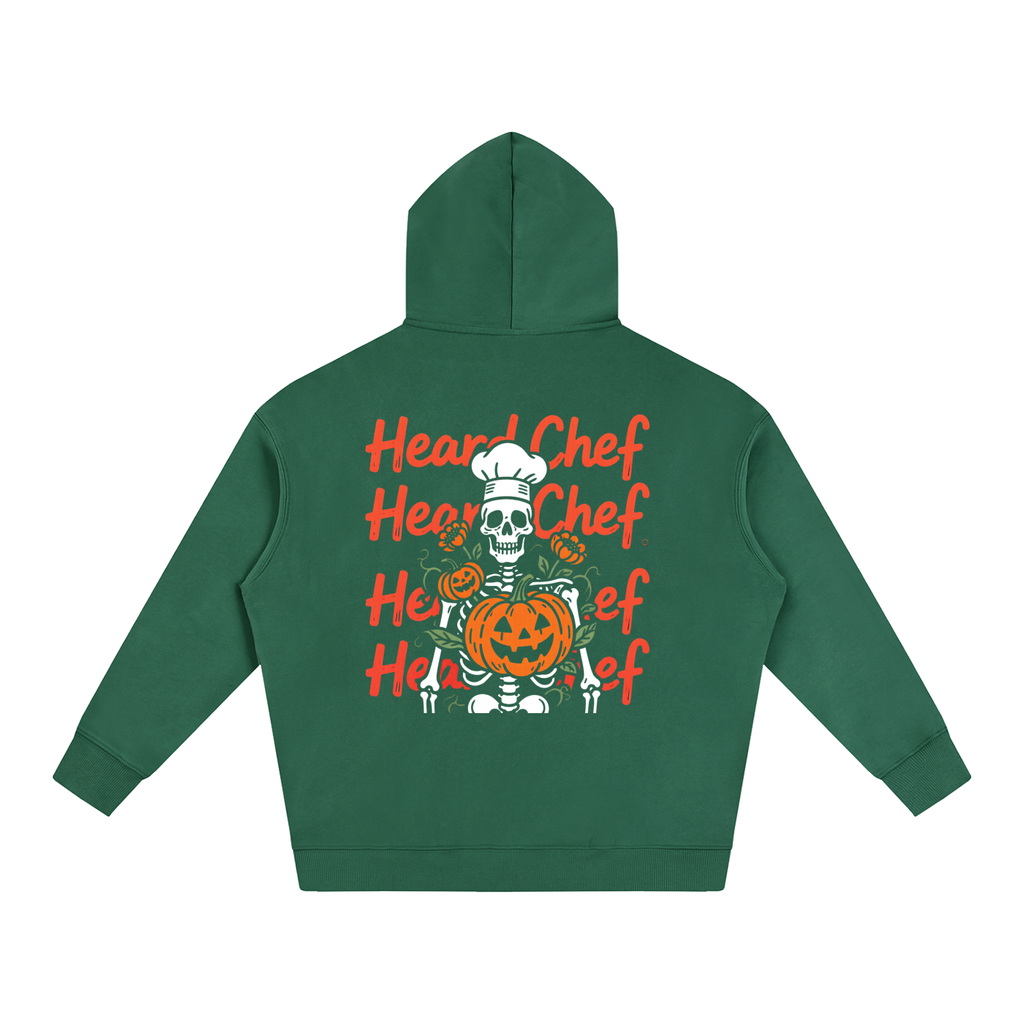 "Holloween Chef " Oversize Fleeced Hoodie