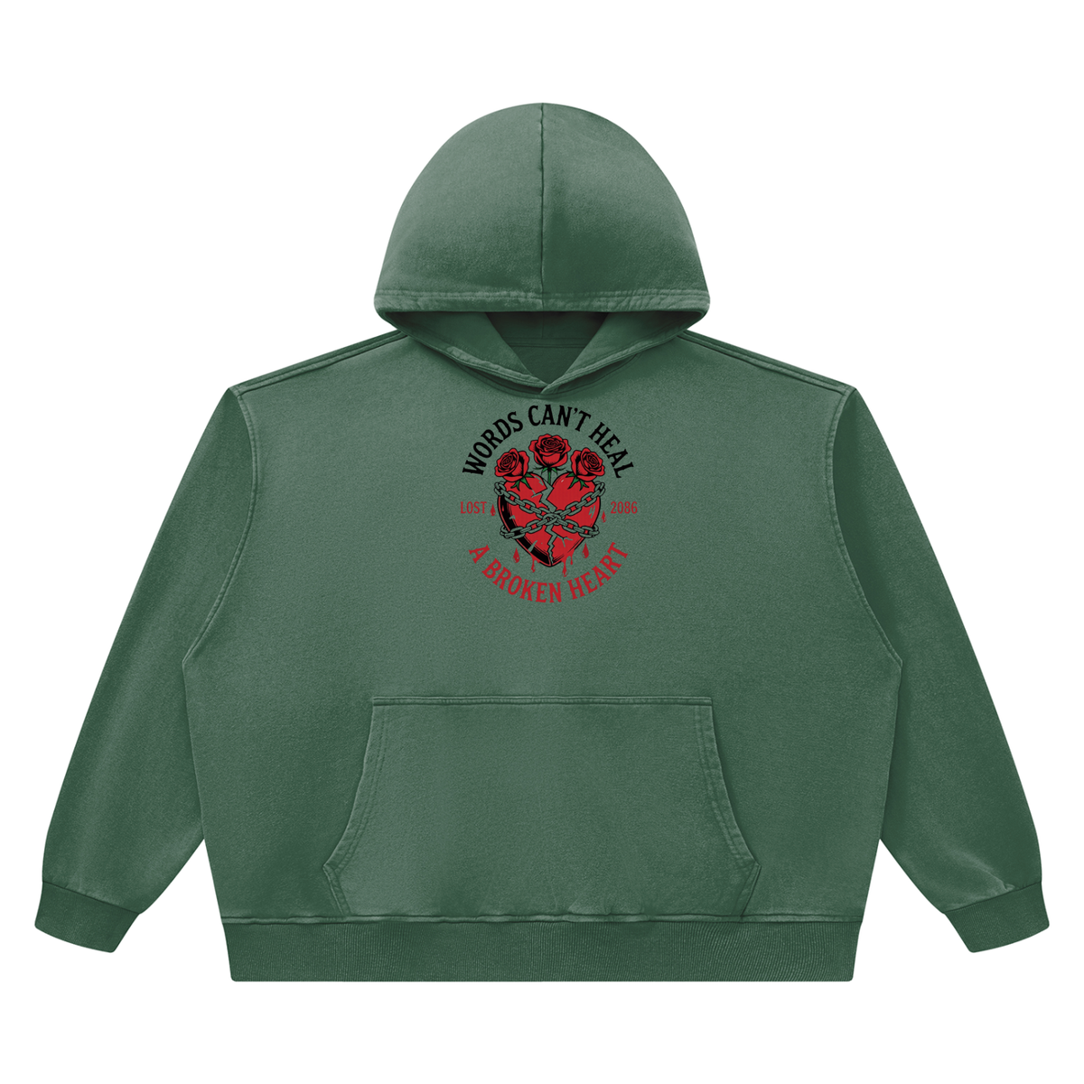 "Urban Collective" Unisex Heavyweight Vintage Wash Boxy Hoodie