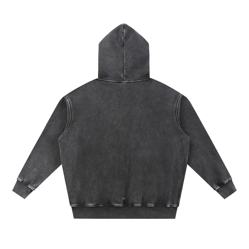 "Urban Collevtive" Snow Wash Fleece Oversize Hoodie