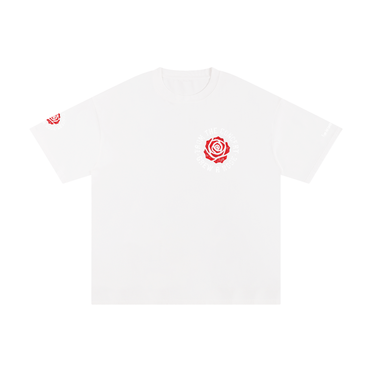 "The rose" Unisex Pure Cotton T-Shirt