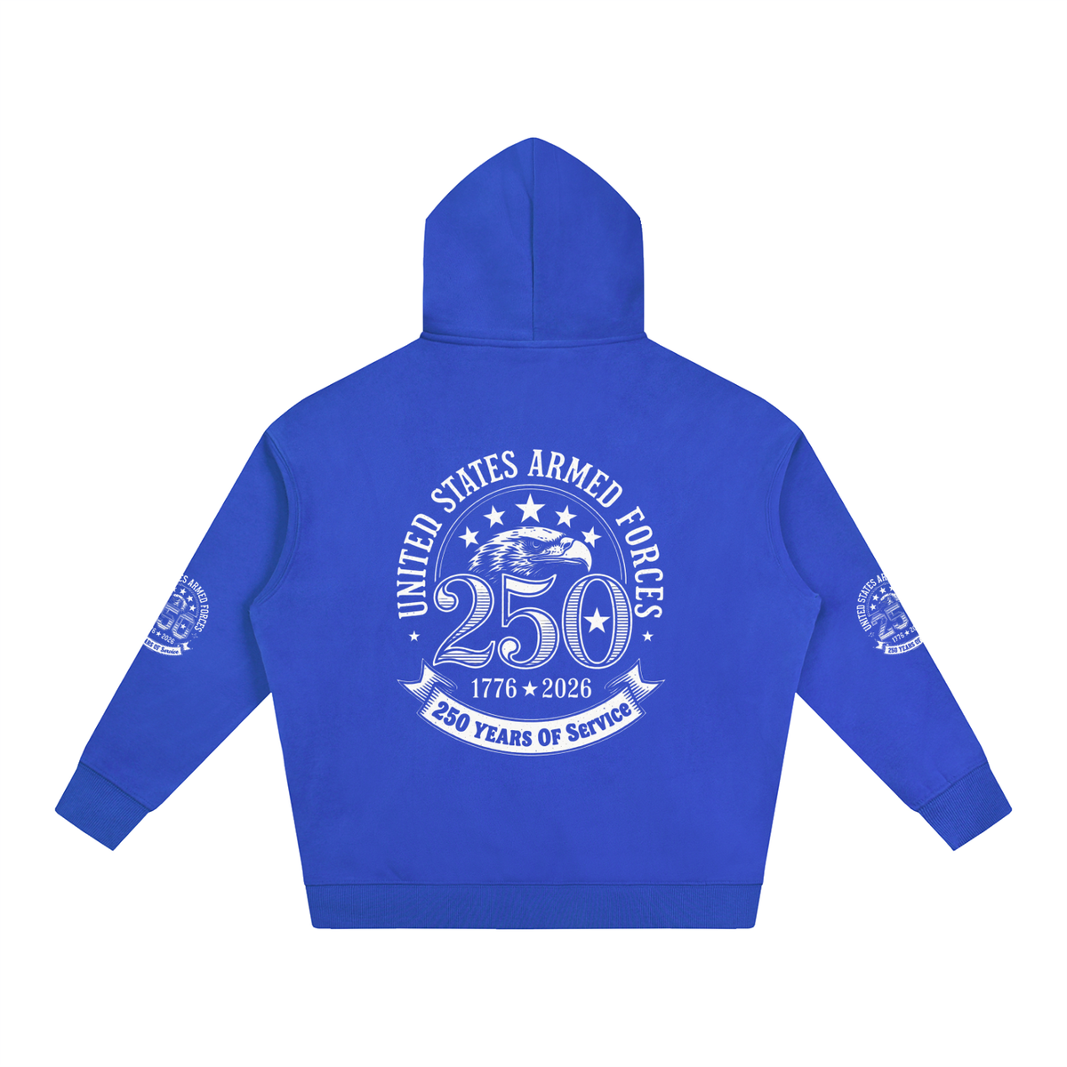 "American Survivors" Oversize Fleeced Hoodie