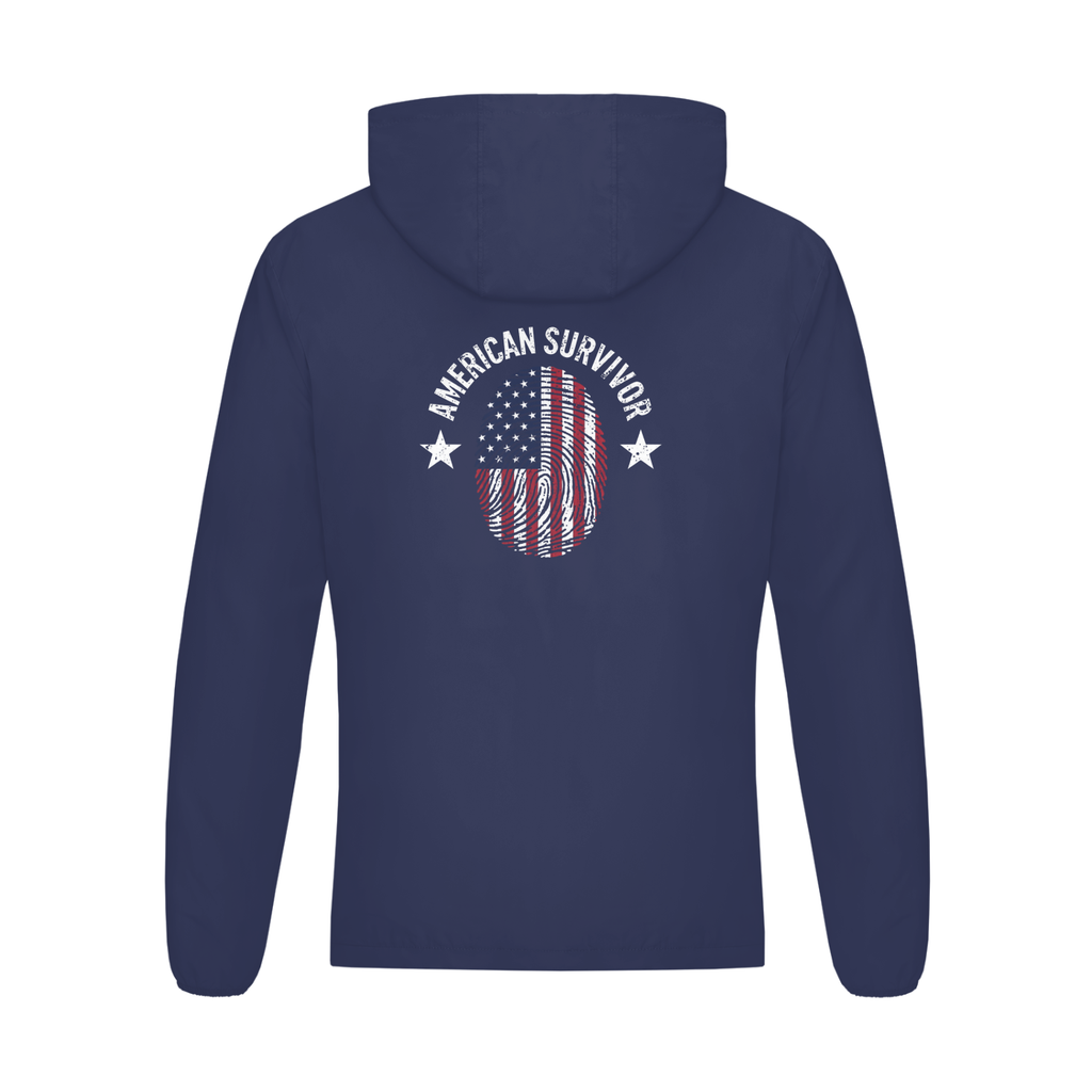 "American Survivor" Soft Hooded Sports Jacket