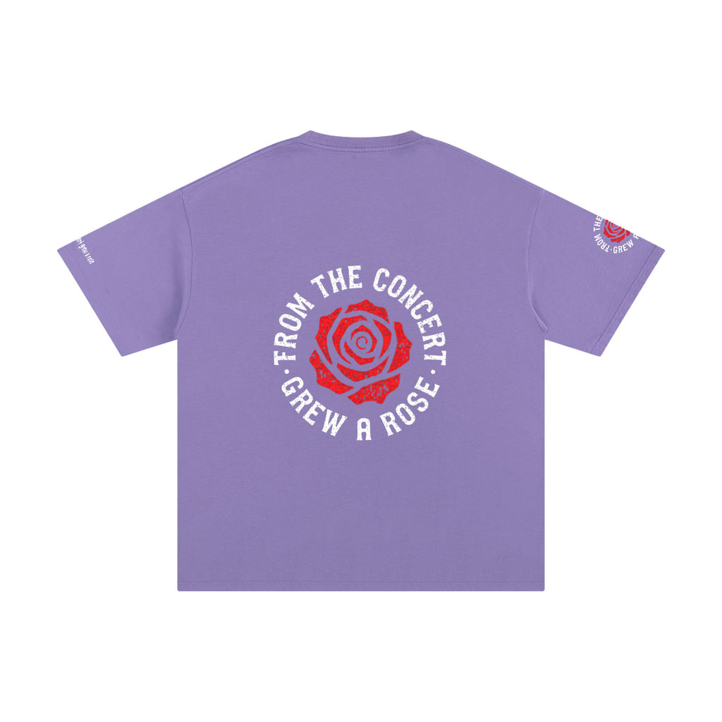 "the Rose that Grew " Unisex Pure Cotton T-Shirt