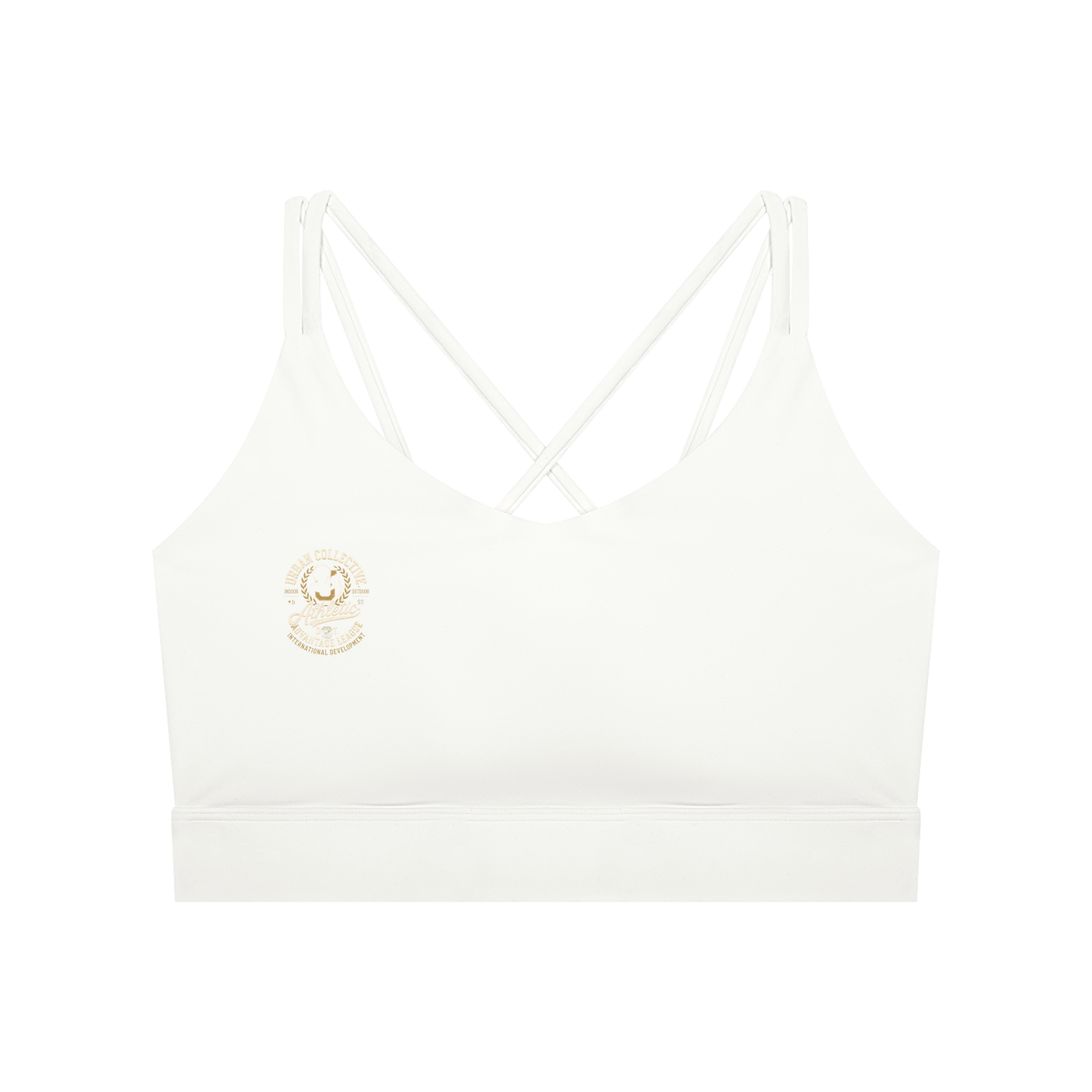 "Urban Culture Athletics" Women's Lycra Cropped Yoga Sport Bra
