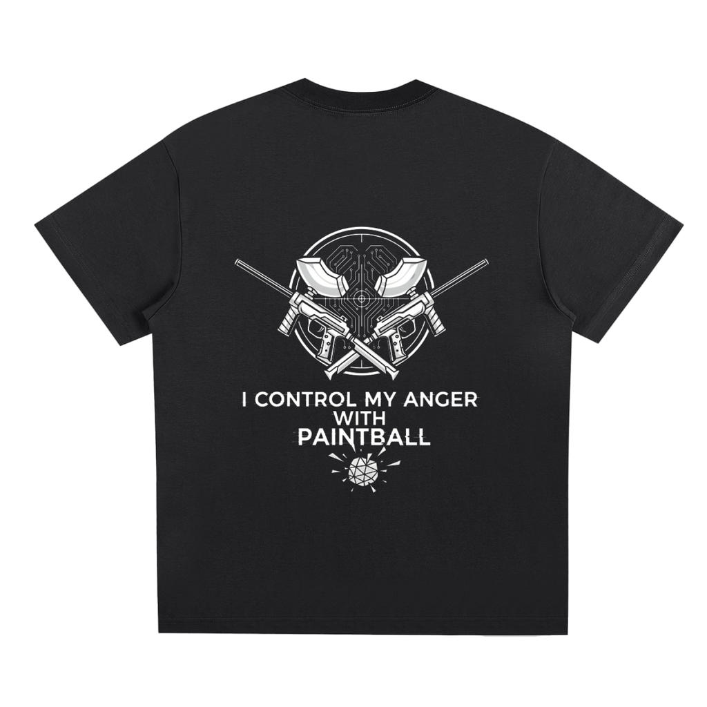 "I control my anger with paintball" Sorona Quick-Dry Cooling T-Shirt
