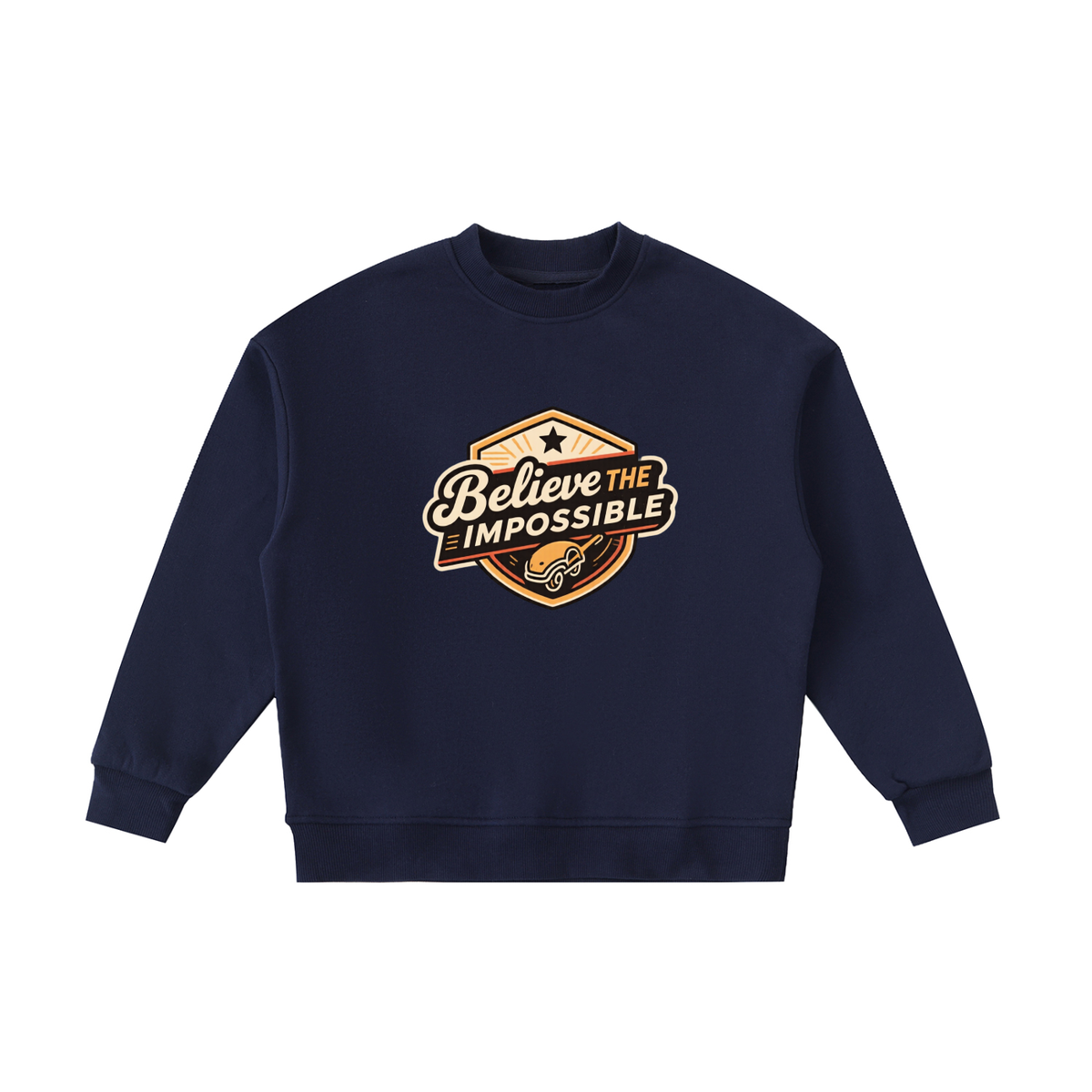 "Believe the impossible" Essential Fleece Kids' Crewneck Sweatshirt