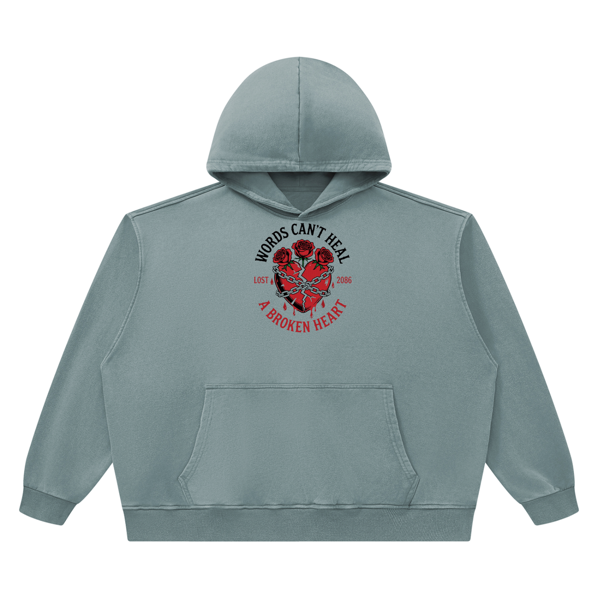 "Urban Collective" Unisex Heavyweight Vintage Wash Boxy Hoodie