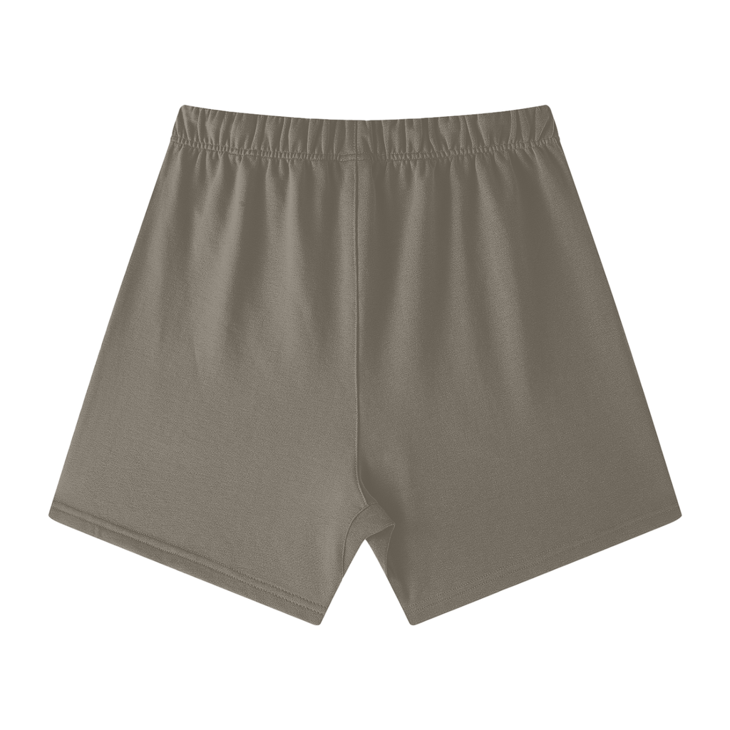 "Urban collective Athletics" Unisex Earth Tone Loose Fit Cotton Shorts