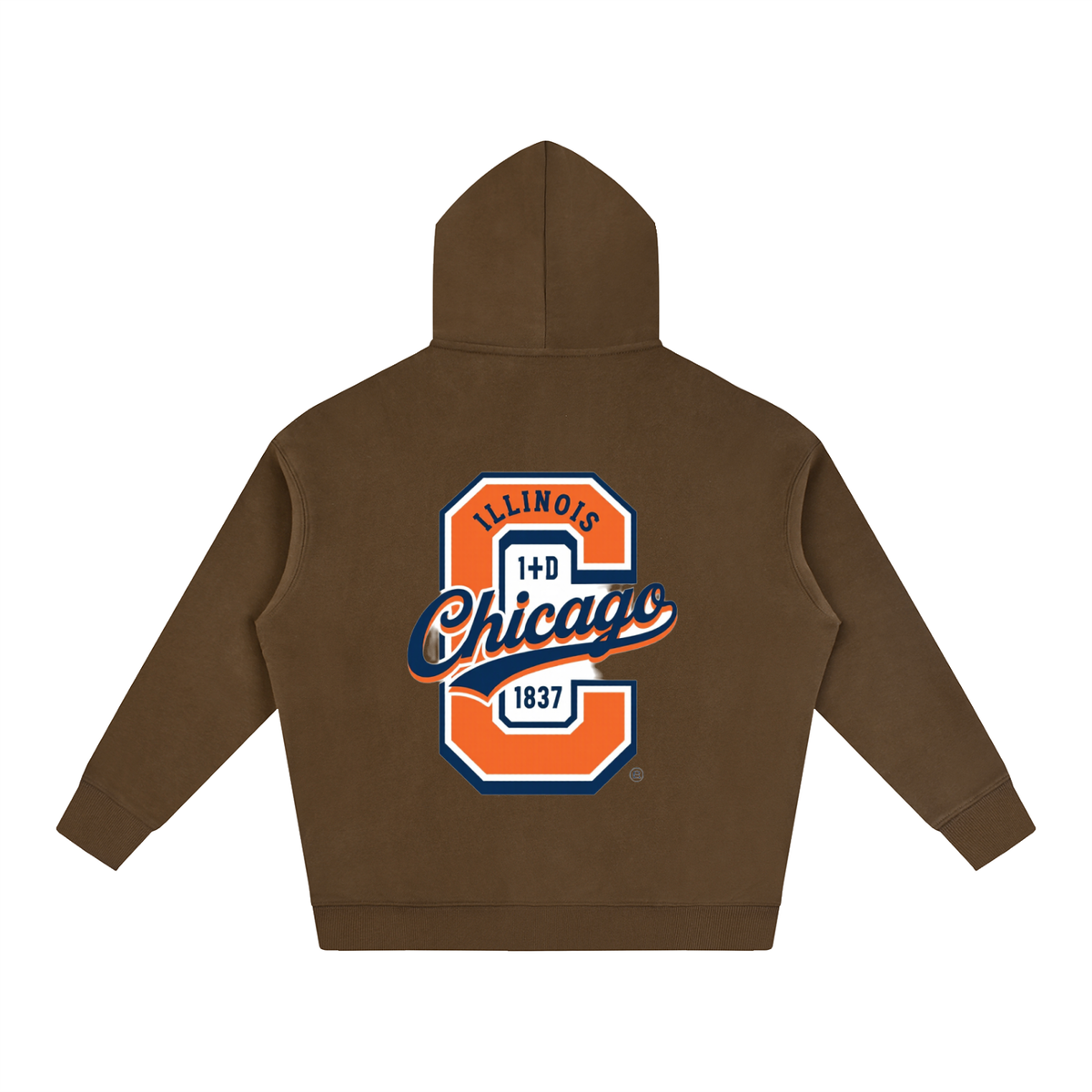 "Chicago" Oversize Fleeced Hoodie