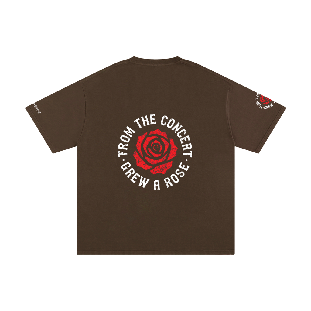 "the Rose that Grew " Unisex Pure Cotton T-Shirt