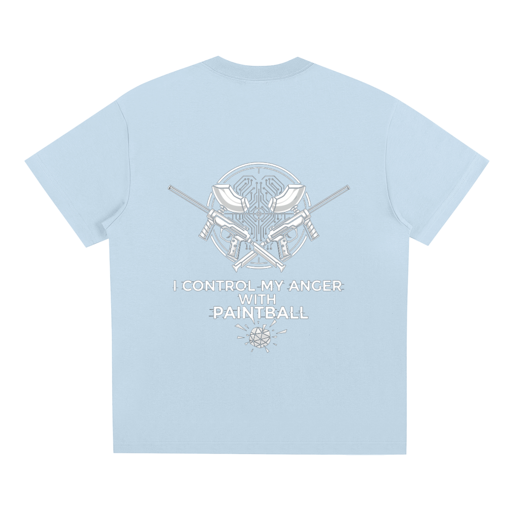 "I control my anger with paintball" Sorona Quick-Dry Cooling T-Shirt