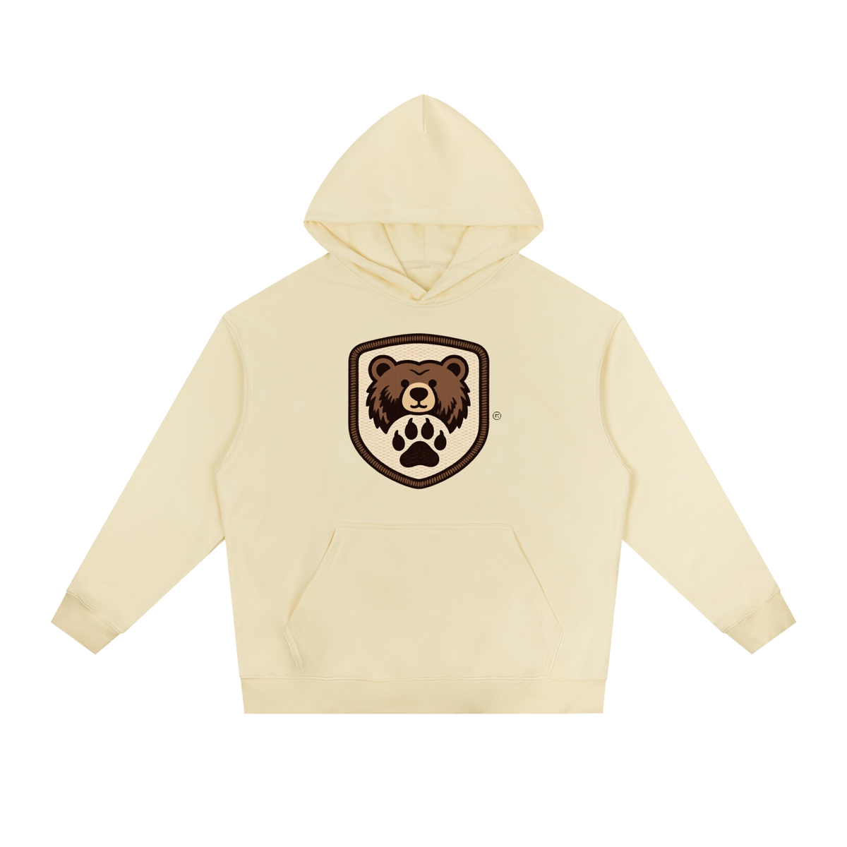 "Bear's County " Essential Heavyweight Drop-Shoulder Hoodie