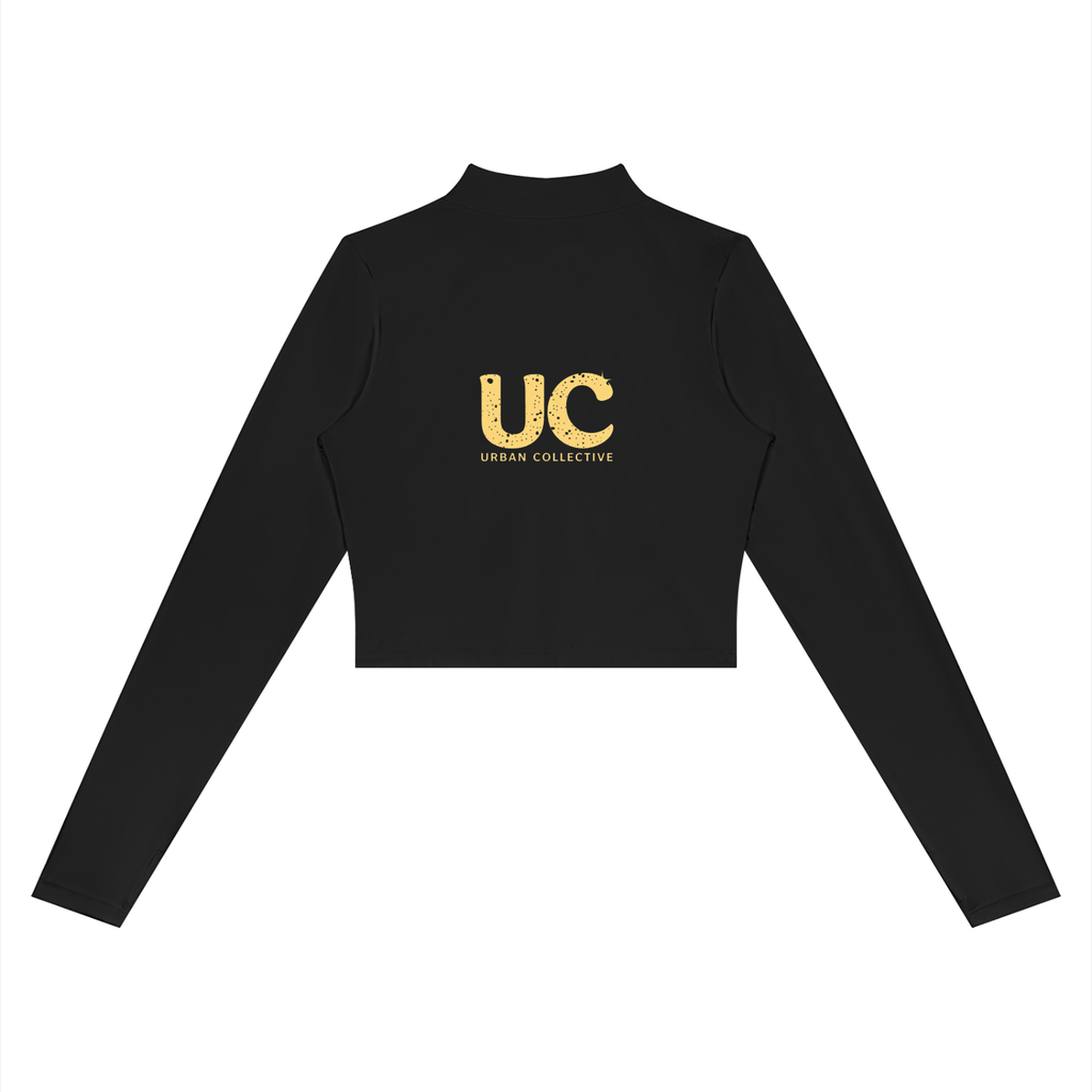"Urban Collective" Women’s Crop Yoga Sports Jacket