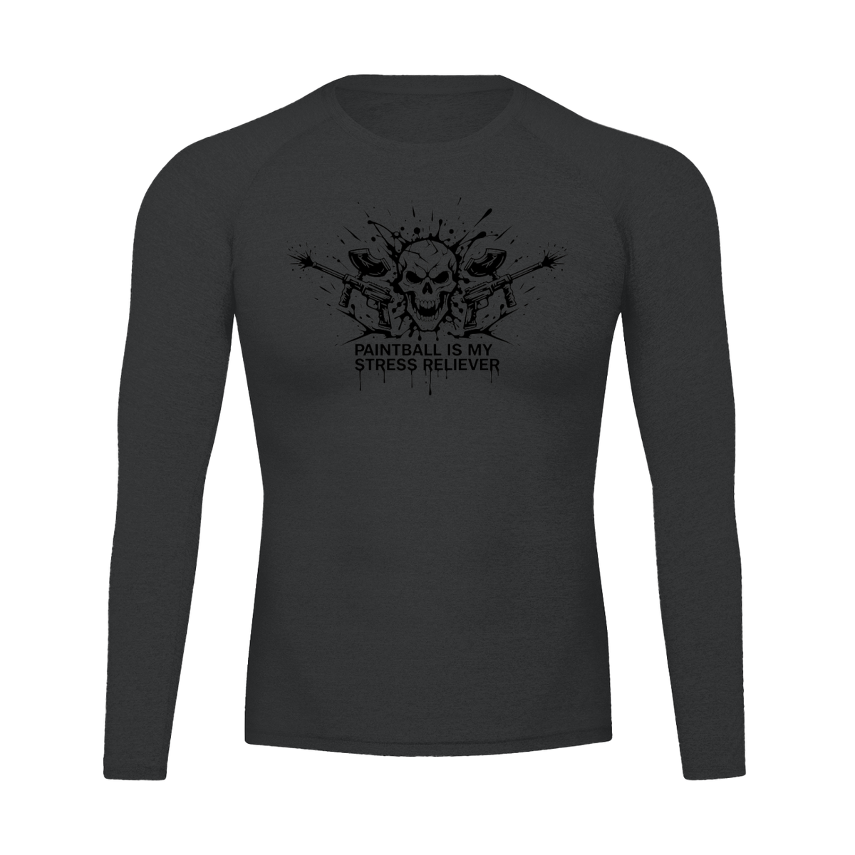"Paintball is my stress reliever" Performance Long Sleeve T-Shirt