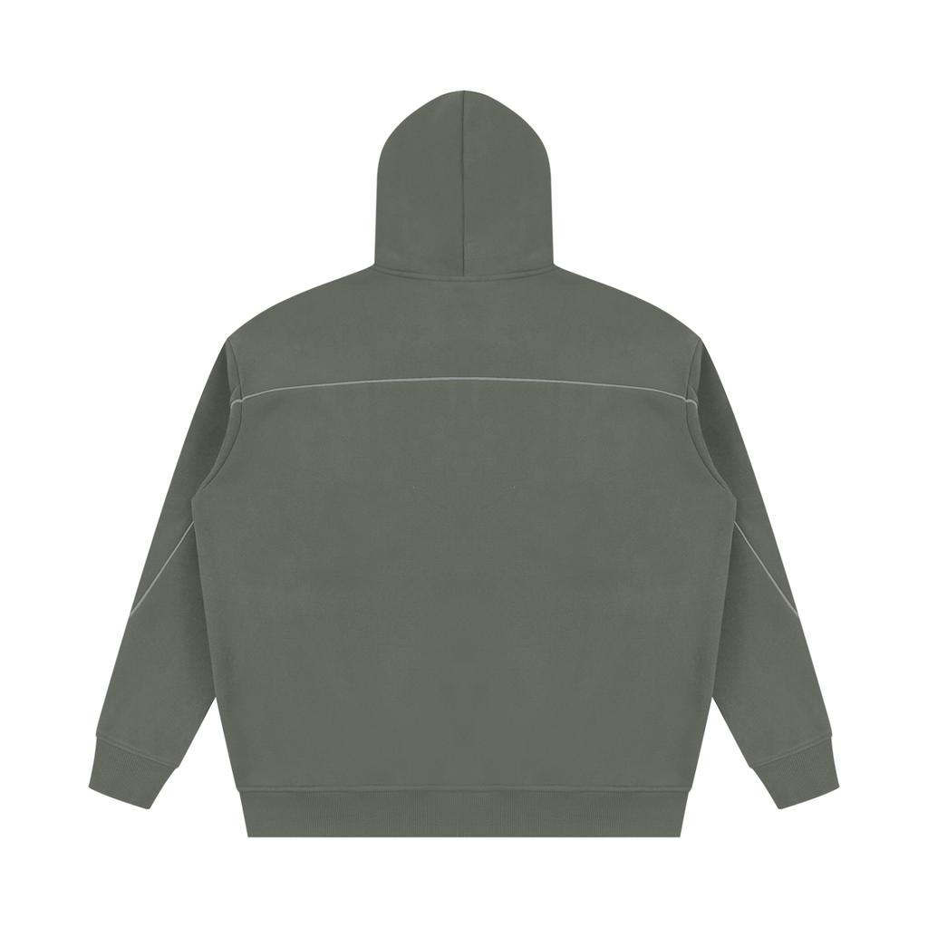 "Chicago Giants" Unisex Oversized Piping Fleece Hoodie