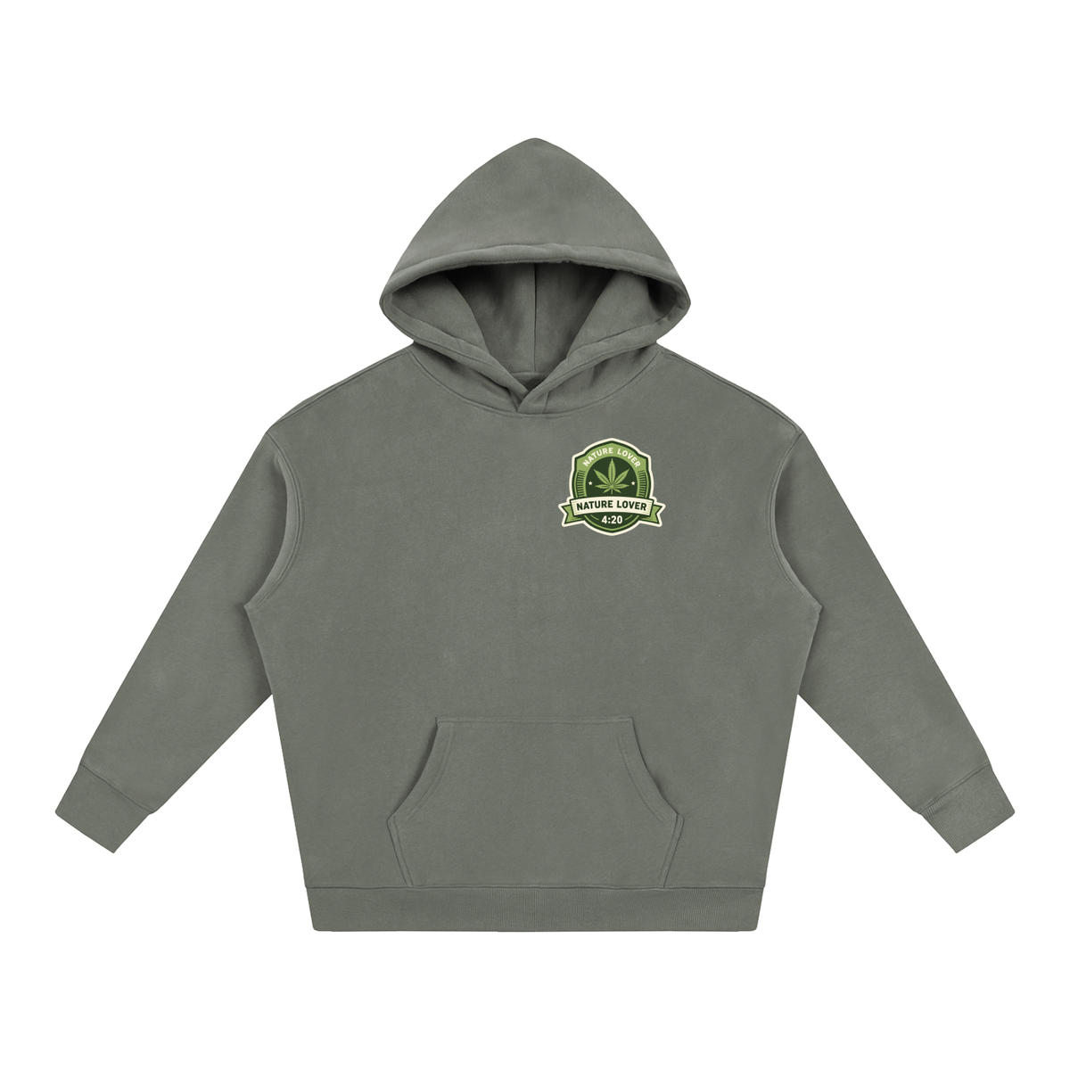 "Nature lover" Oversize Fleeced Hoodie