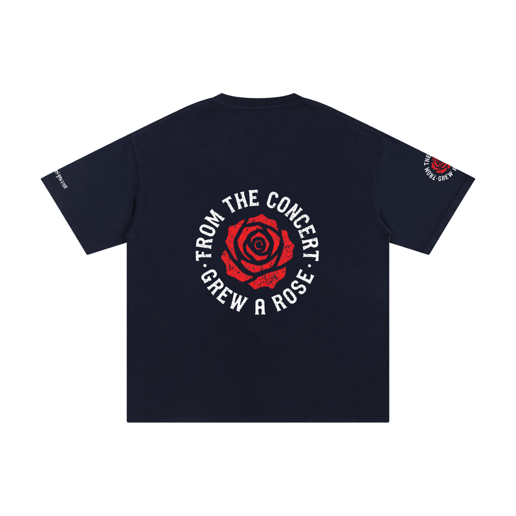 "the Rose that Grew " Unisex Pure Cotton T-Shirt