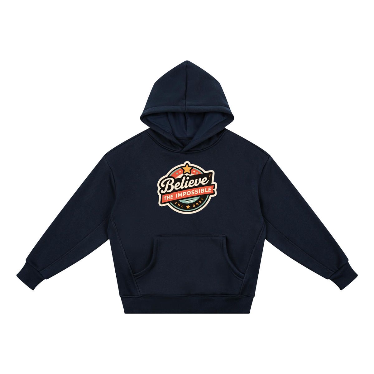 "Believe the impossible" Essential Kids' Fleece Hoodie