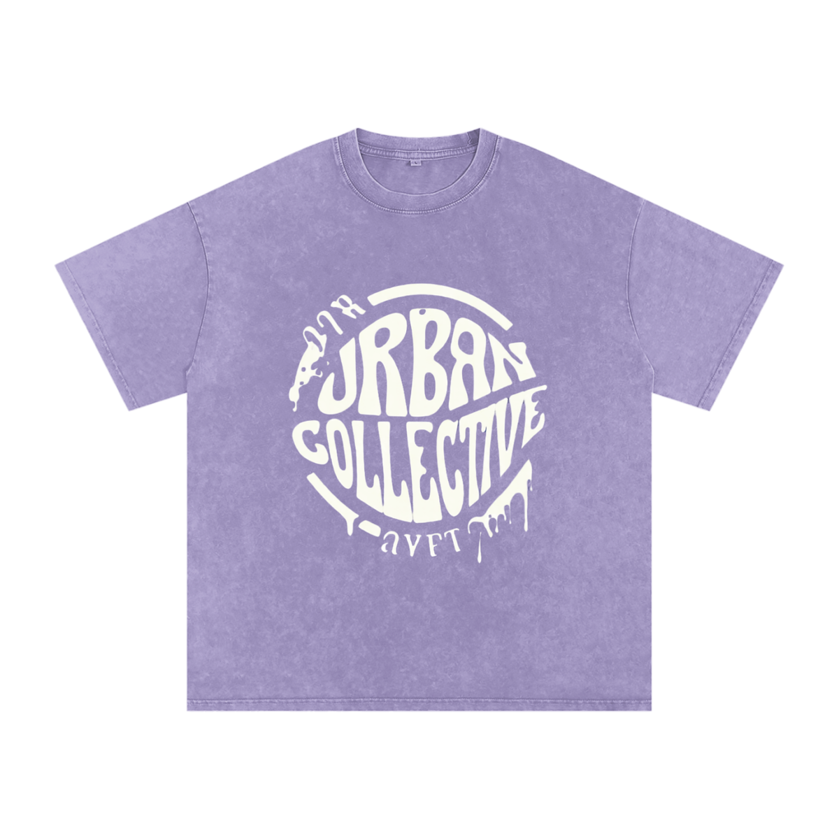 "Urban Collective" Snow Washed Oversized Cotton T-Shirt