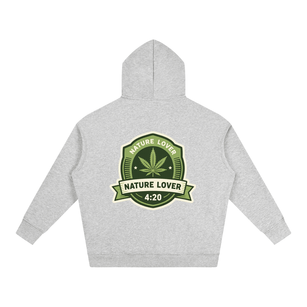 "Nature lover" Oversize Fleeced Hoodie