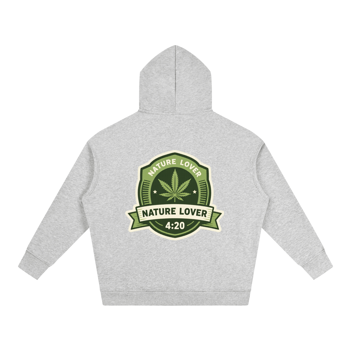"Nature lover" Oversize Fleeced Hoodie