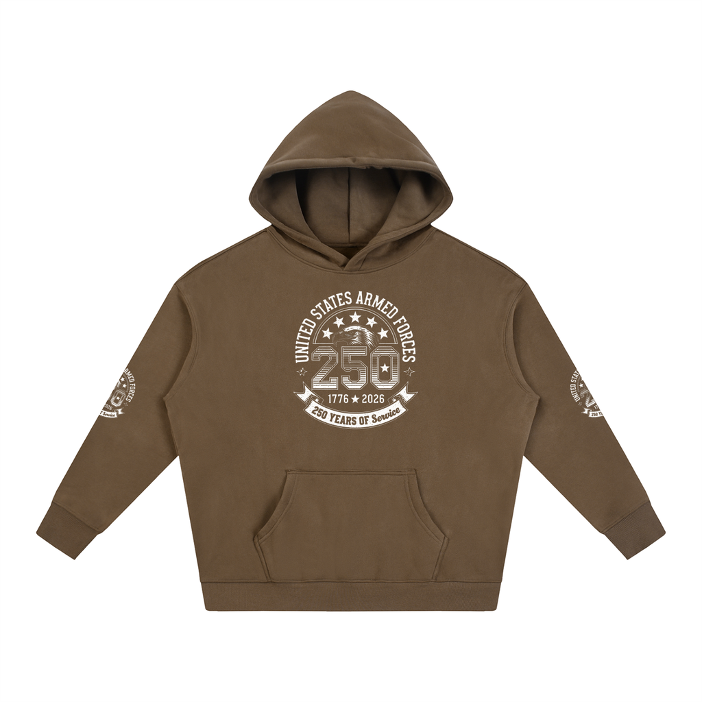 "American Survivors" Oversize Fleeced Hoodie