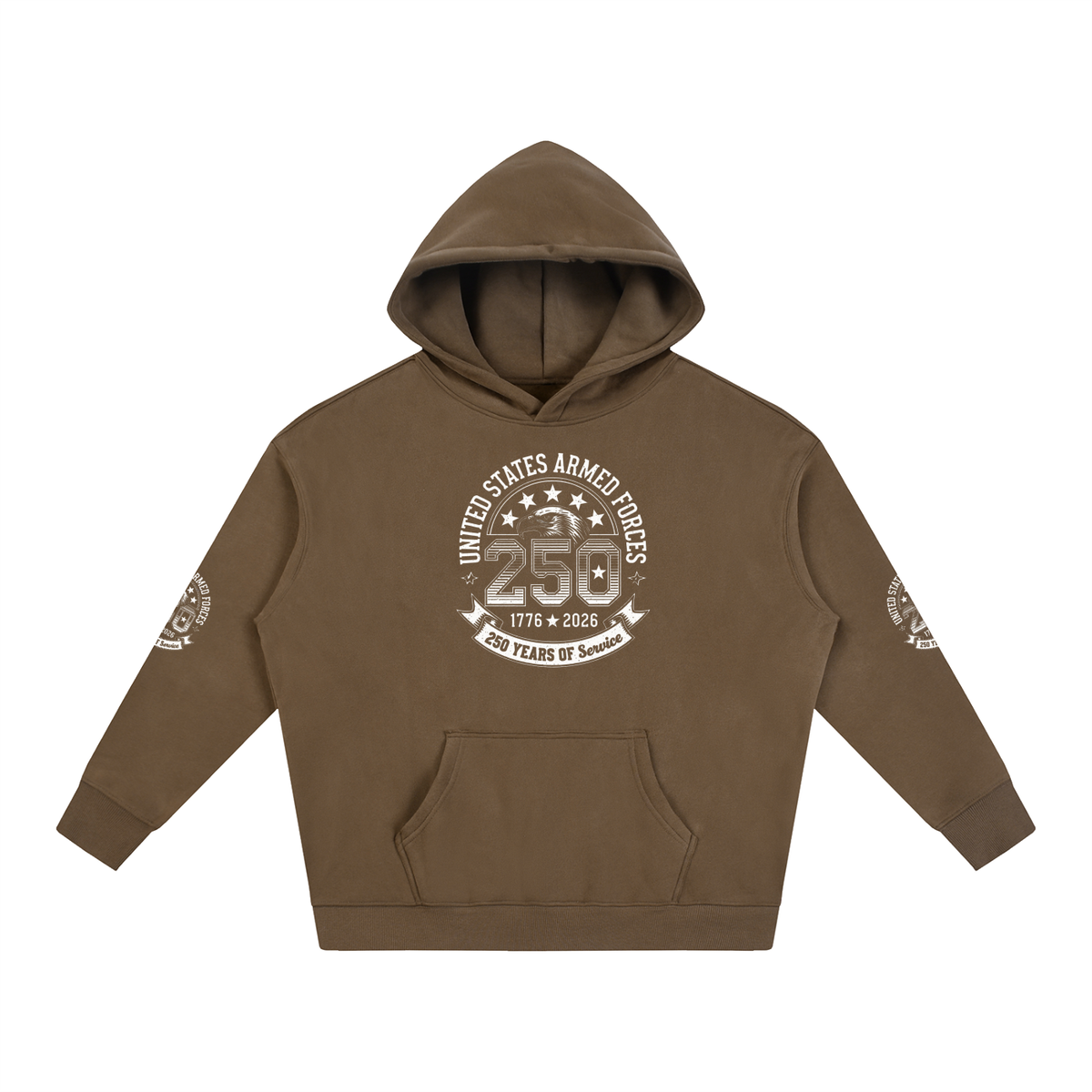 "American Survivors" Oversize Fleeced Hoodie