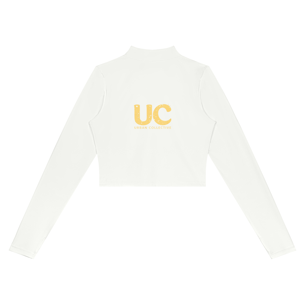"Urban Collective" Women’s Crop Yoga Sports Jacket