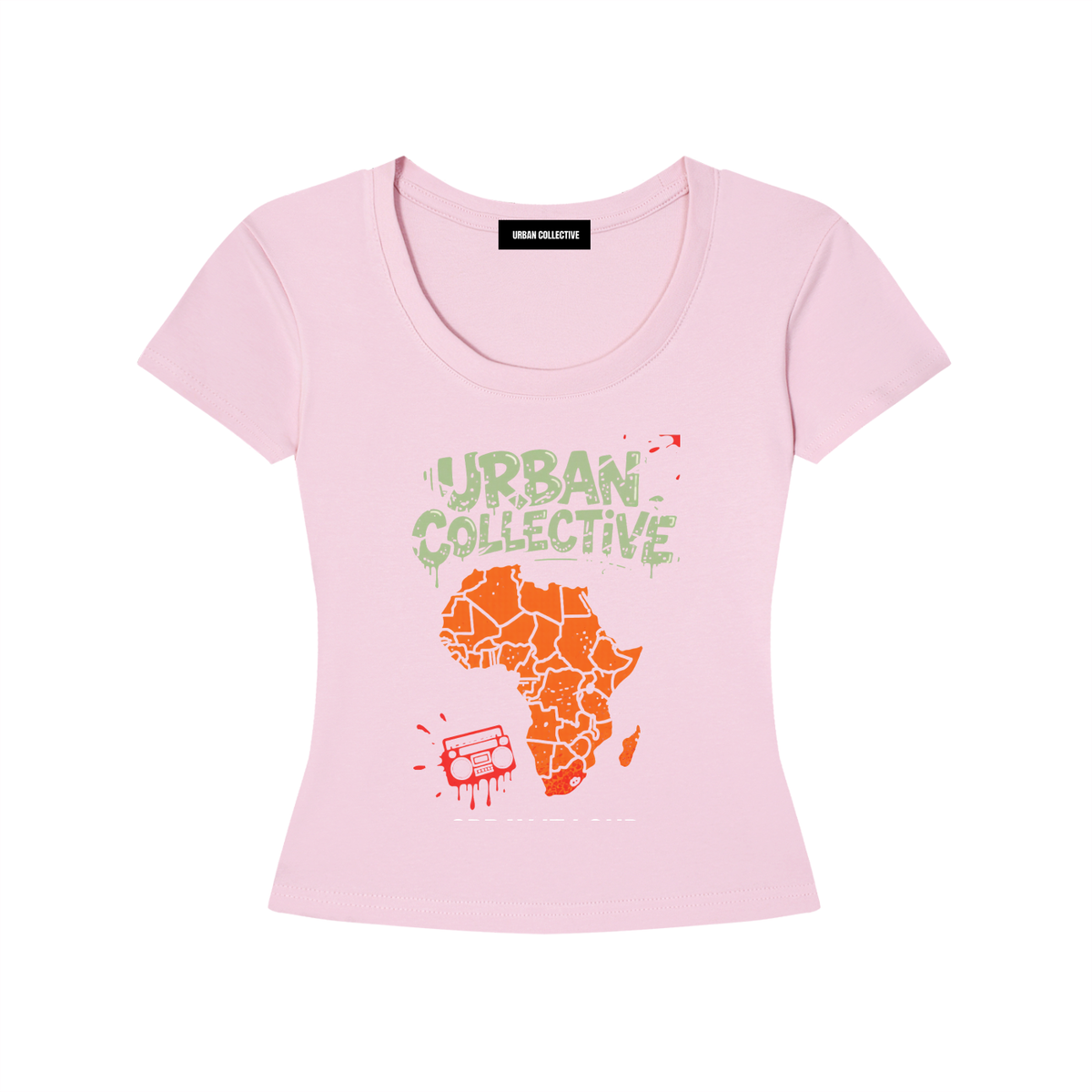 "Urban Collective" Women's Longline Slim-Fit T-Shirt