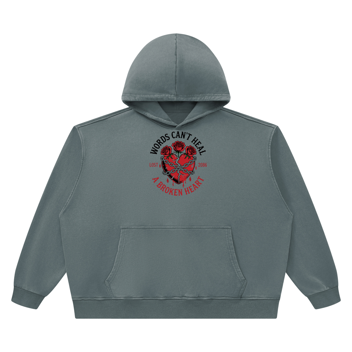 "Urban Collective" Unisex Heavyweight Vintage Wash Boxy Hoodie